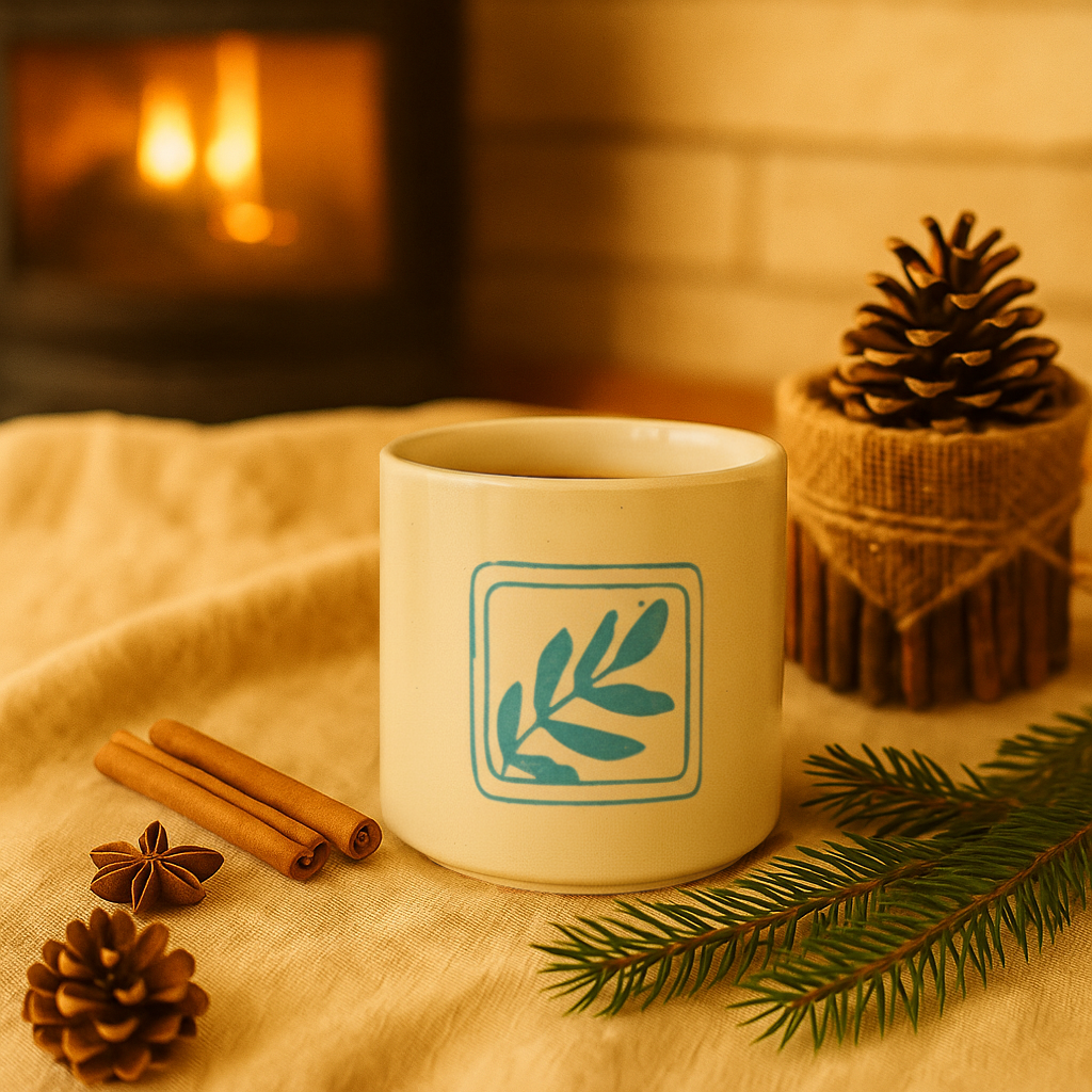 Seramik Kupa - Ağaç Dalı