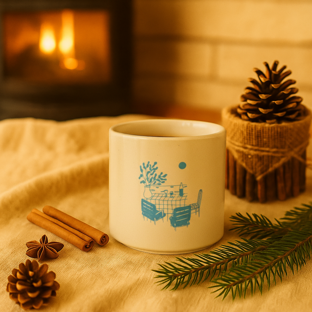 Seramik Kupa - Piknik Masası