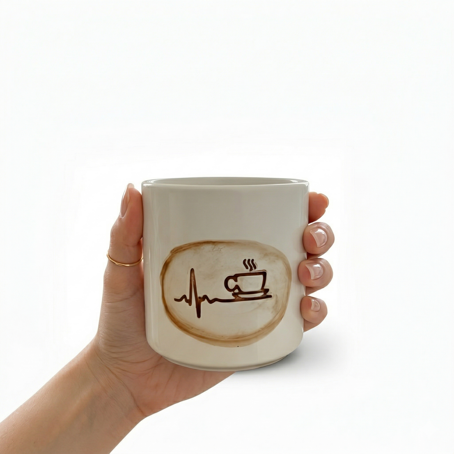 Seramik Kupa -  Coffee Pulse