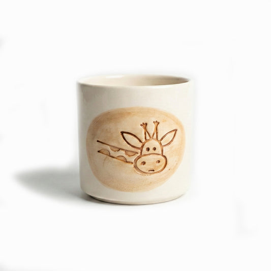 Seramik Kupa - Giraffe Short