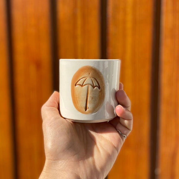 Seramik Kupa - Umbrella