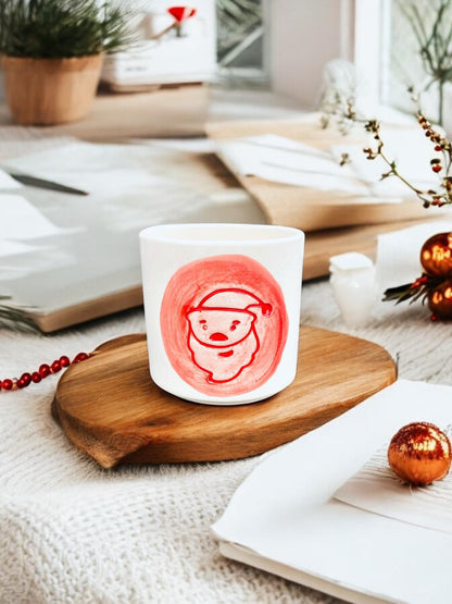 Seramik Kupa - Kırmızı Noel Baba