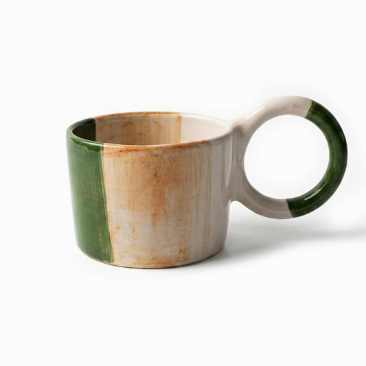Seramik Kupa - Yeşil Toprak