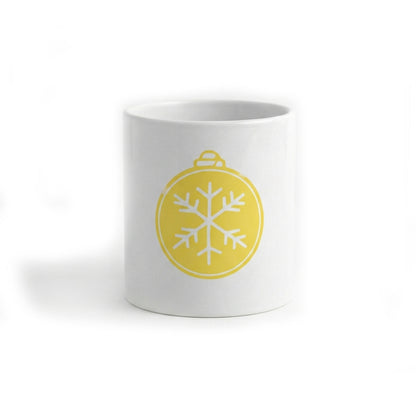 Seramik Kupa - Kar Tanesi