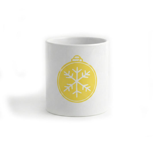 Seramik Kupa - Kar Tanesi