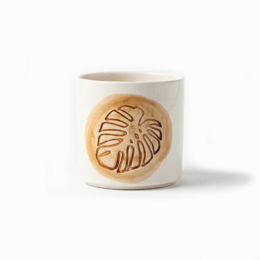 Seramik Kupa - Monstera