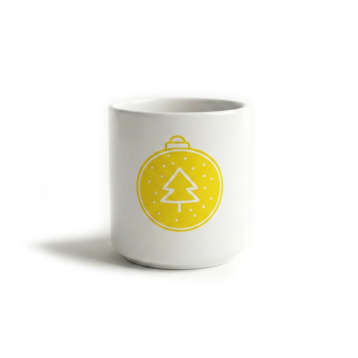 Seramik Kupa - Sarı Çam Ağacı