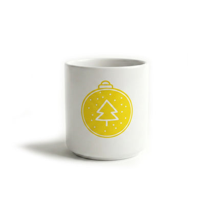 Seramik Kupa - Sarı Çam Ağacı