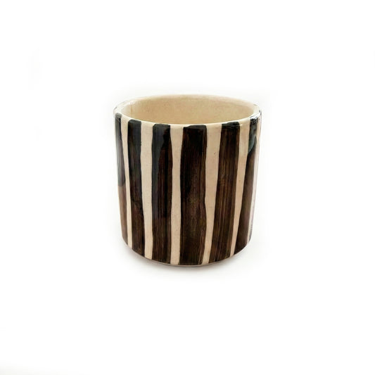 Seramik Kupa - Siyah Çizgi