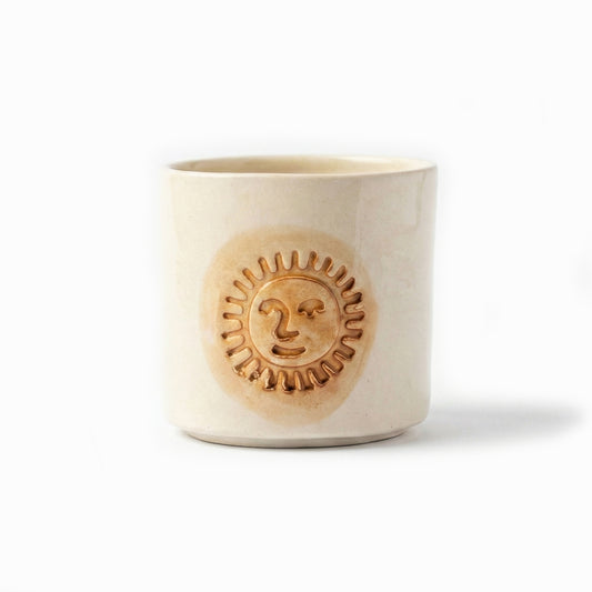 Seramik Kupa - Sun Face Short