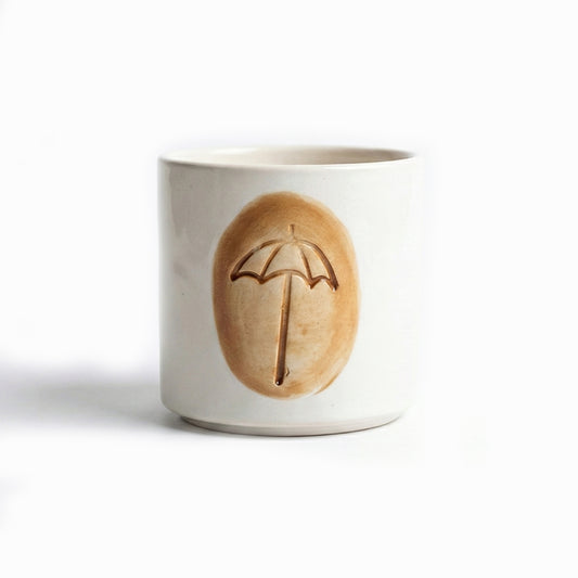 Seramik Kupa - Umbrella