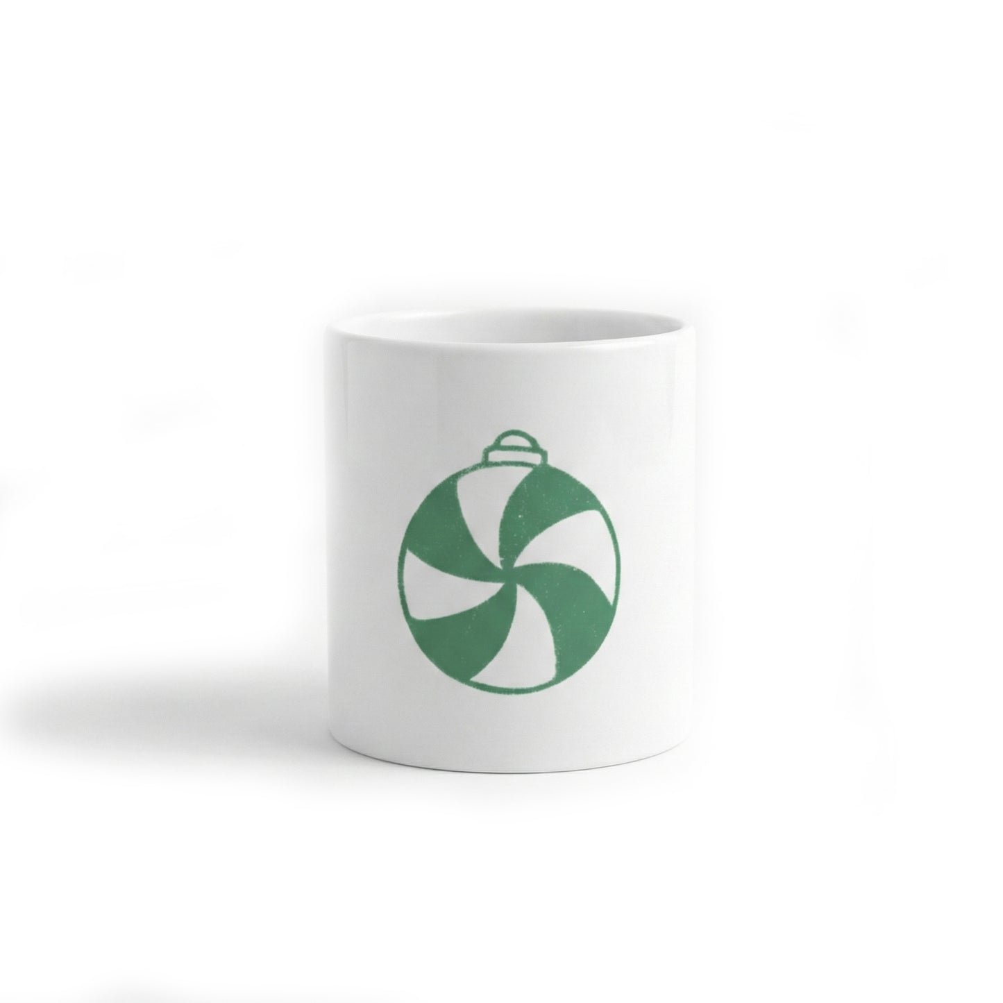 Seramik Kupa - Yılbaşı Süsü Yeşil