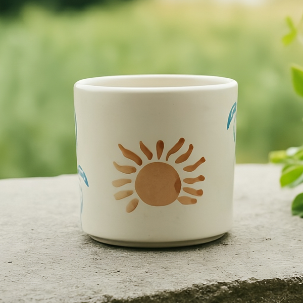 Seramik Kupa - Güneş