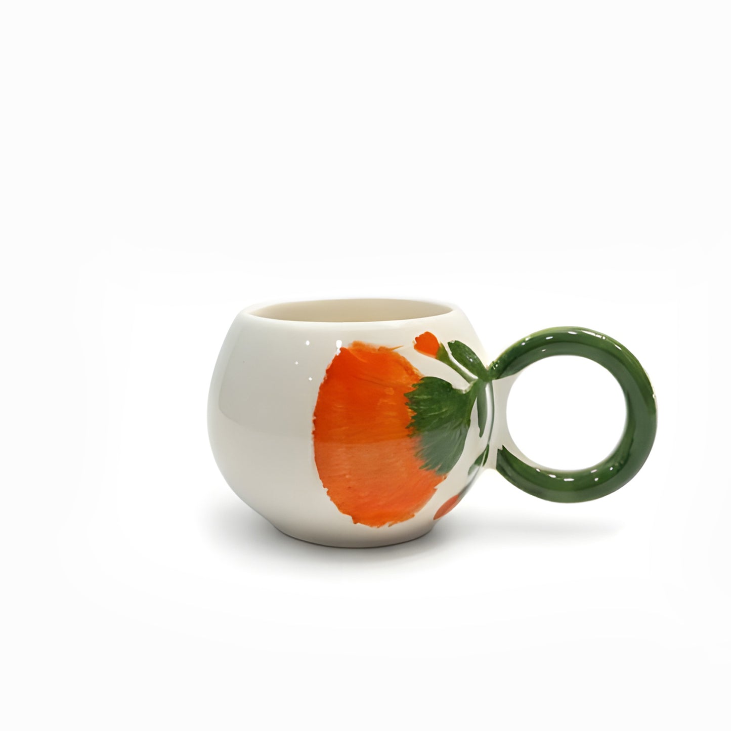 Seramik Kupa - Halka Kulp Gelincik