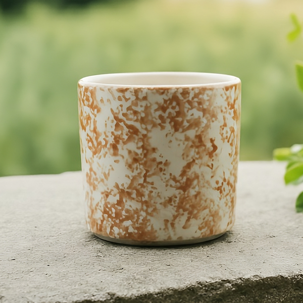 Seramik Kupa - Turuncu Çizgi