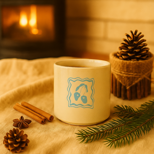 Seramik Kupa - Vişne